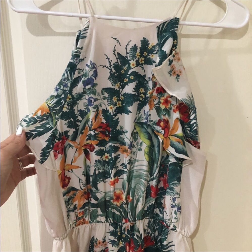 SANDRO Floral Dress Size Large - Picture 2 of 8